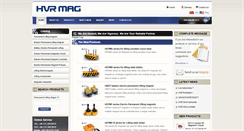 Desktop Screenshot of hvr-magnet.com